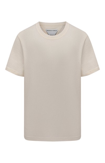 Женская хлопковая футболка BOTTEGA VENETA, арт. 649060/VF1U0