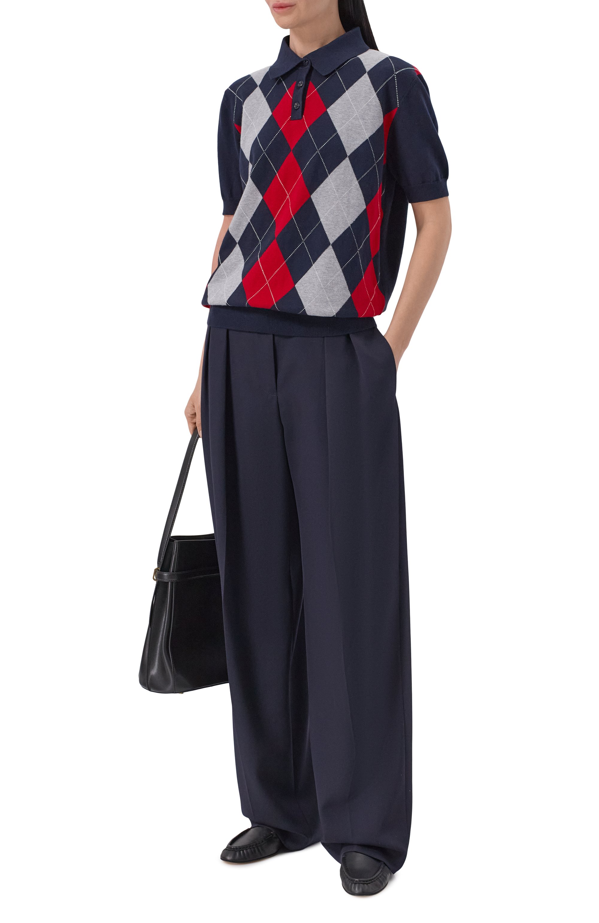 Поло из хлопка и кашемира ADDICTED, арт. AD2601, фото 2