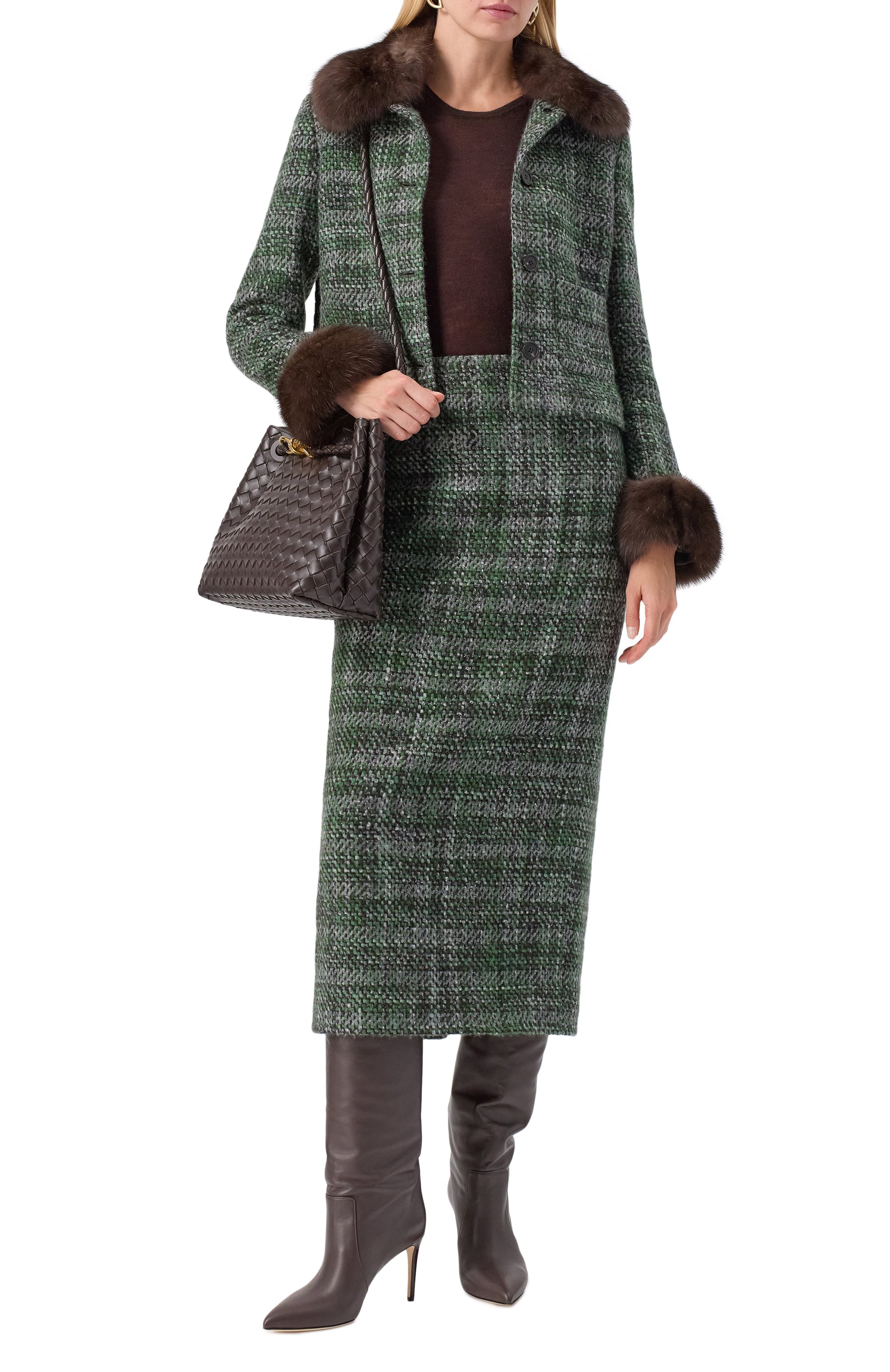 Юбка из кашемира и шелка MVST, арт. M25.1PW.S001/13441, фото 2