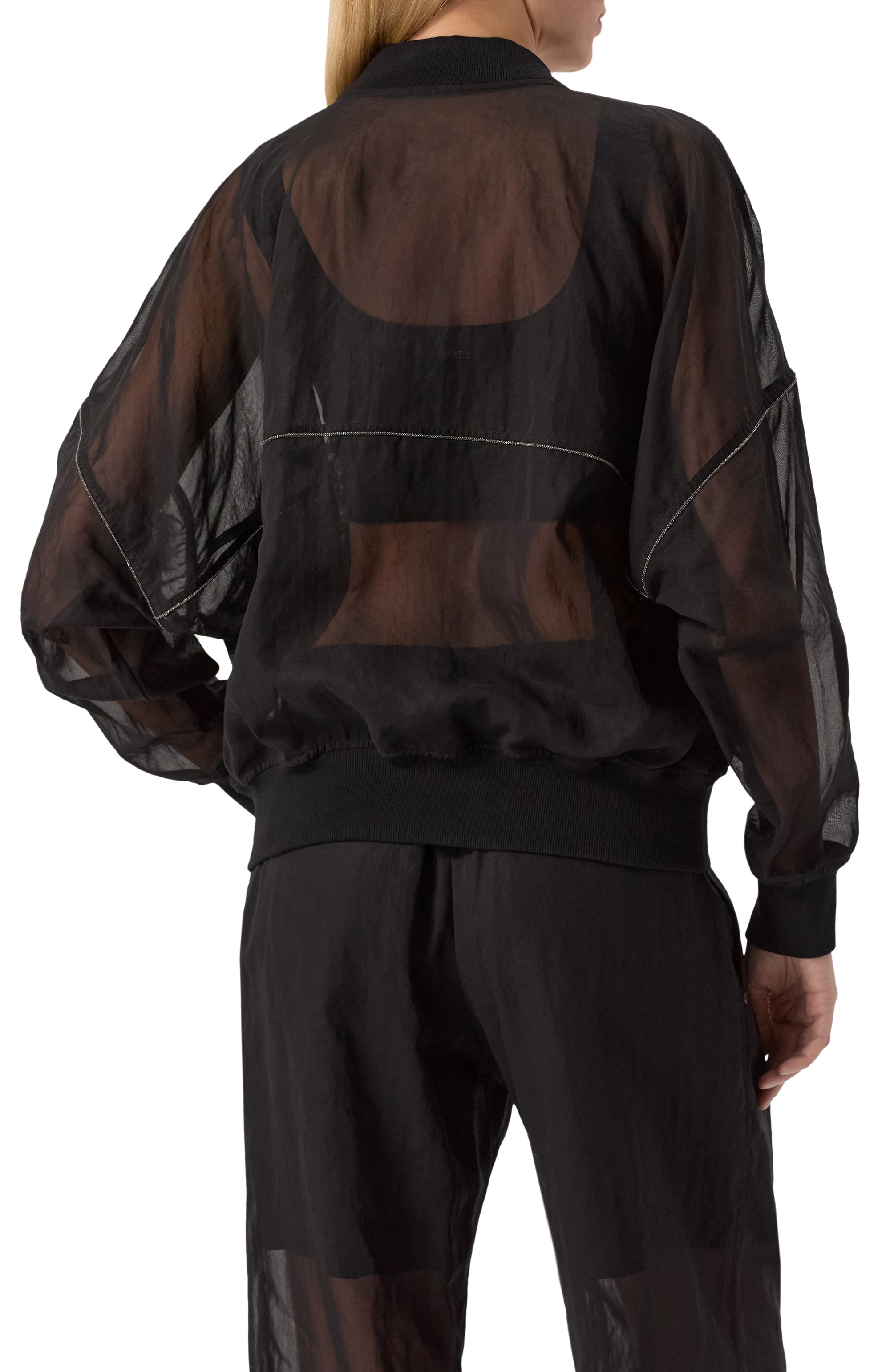 Хлопковый бомбер BRUNELLO CUCINELLI, арт. MH911VE706, фото 4