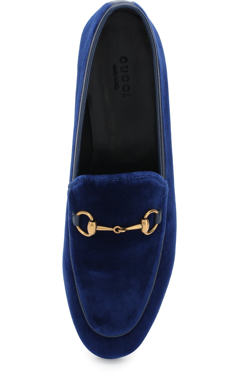 Бархатные лоферы jordaan с пряжкой-трензелем GUCCI, арт. 431467/K4DD0, фото 5