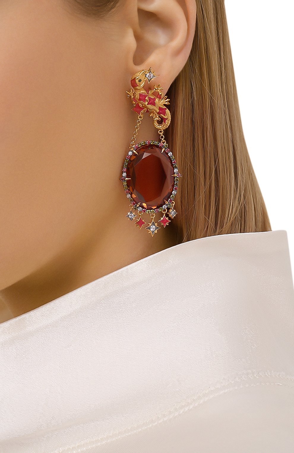 Серьги gecko QUEENSBEE, арт. 202372/26,71, фото 2