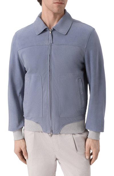 Замшевый бомбер L.B.M. 1911, арт. 9390/59005, фото 3