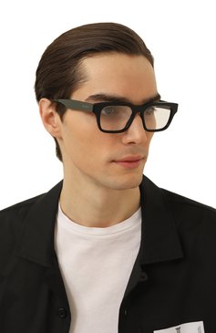 Женские оправа GUCCI черного цвета, арт. GG0963 005 | Фото 3 (Кросс-КТ: Оправы-унисекс; Тип очков: Оправа; Региональные ограничения белый список (Axapta Mercury): Не проставлено; Нос: Не проставлено; Материал: Пластик; Оптика Гендер: оптика-унисекс; Очки форма: Квадратные)