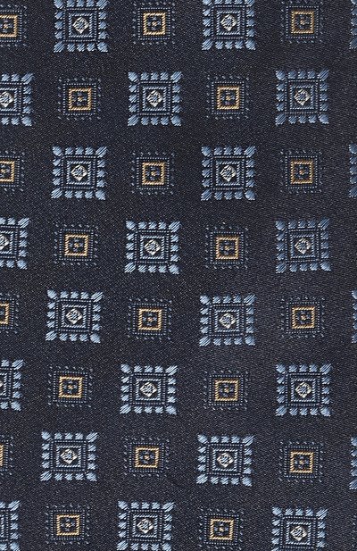 Шелковый галстук CANALI темно-синего цвета по цене 19100 руб., арт. 18/HJ03998, фото 4 Шелковый галстук CANALI, арт. 18/HJ03998, фото 4