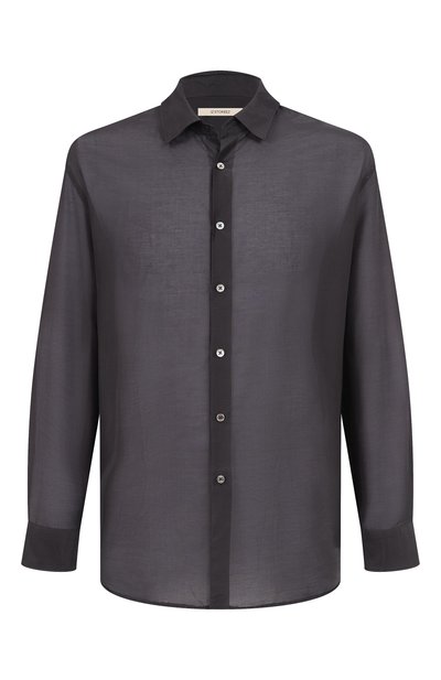 Мужская рубашка из хлопка и шелка 12 STOREEZ, арт. 132300