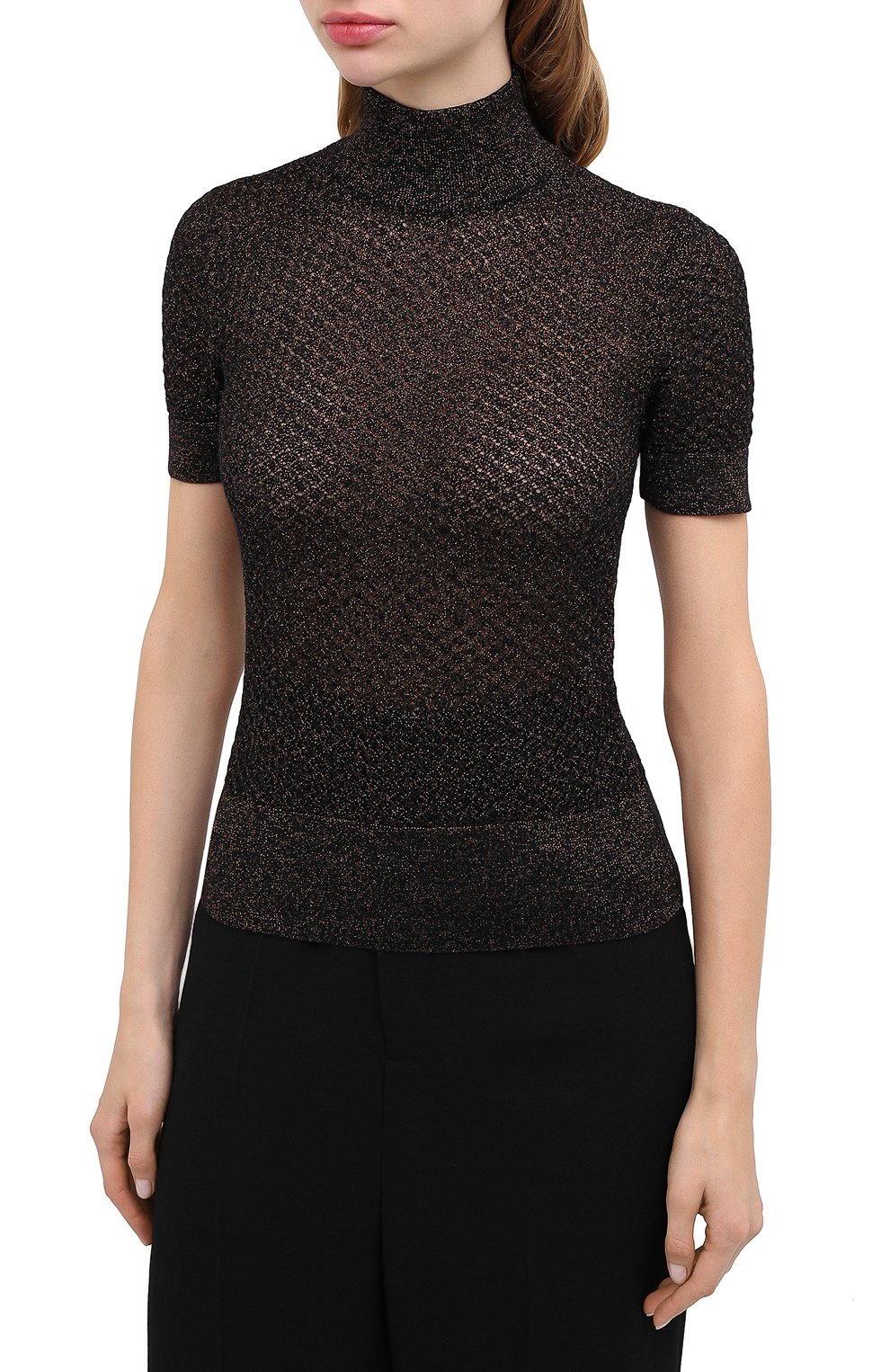 Пуловер из шерсти и вискозы DOLCE & GABBANA, арт. FX956T/JAM7M, фото 3