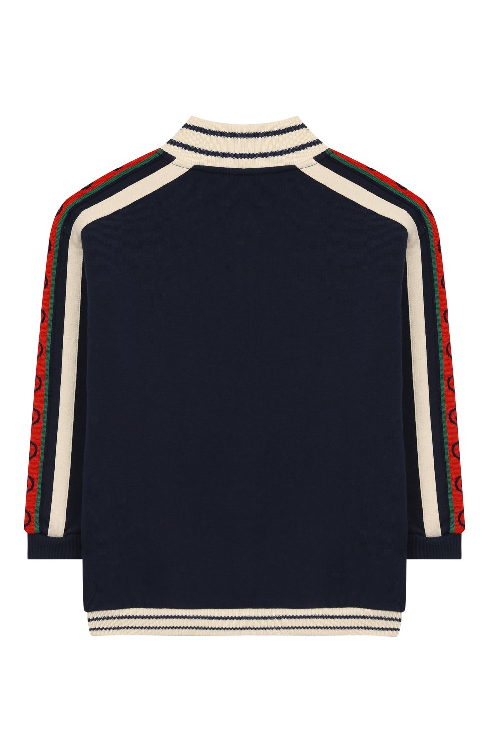 Хлопковая толстовка GUCCI синего цвета по цене 42900 руб., арт. 591492/XJB4P, фото 2 Хлопковая толстовка GUCCI, арт. 591492/XJB4P, фото 2