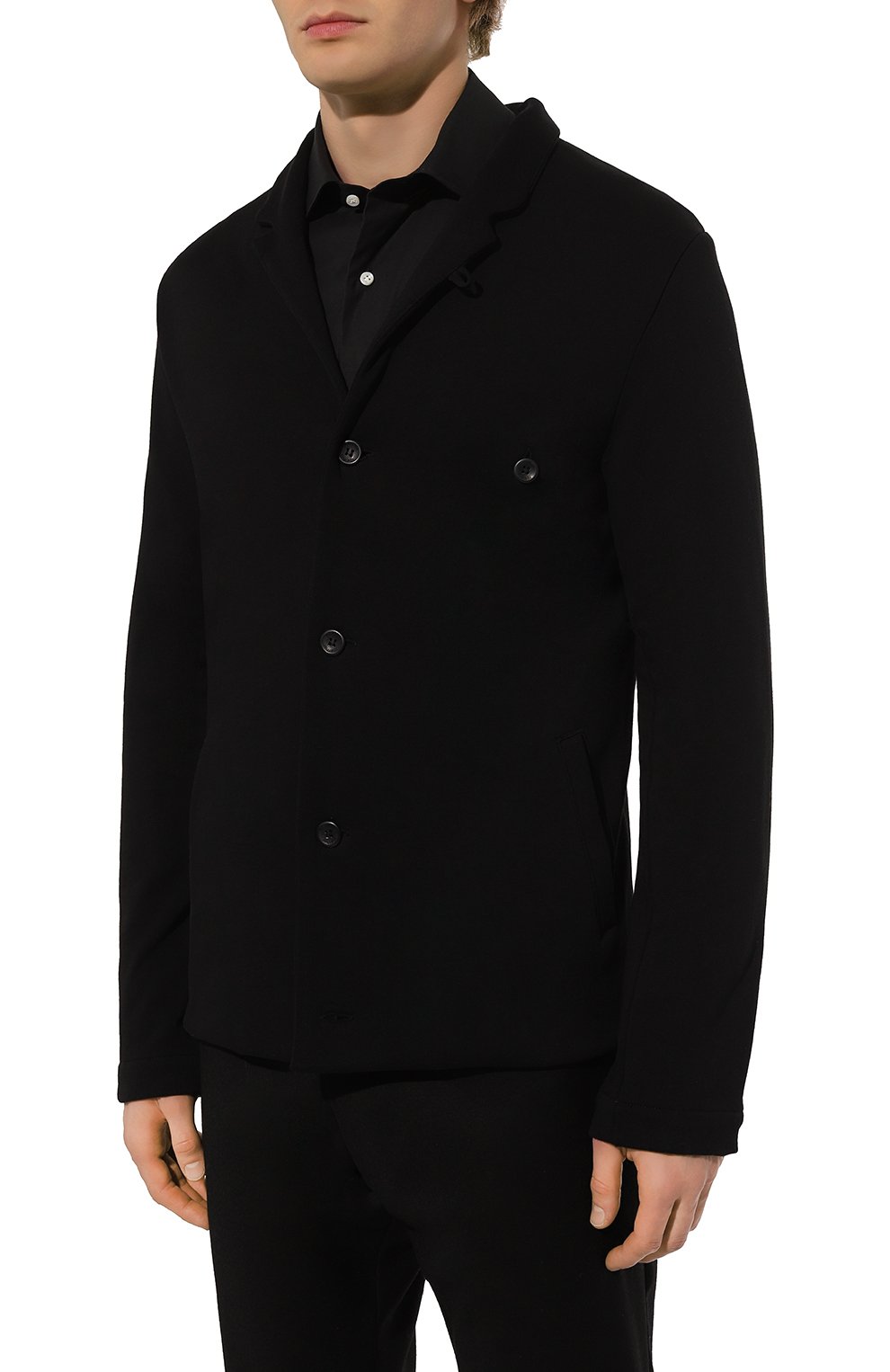 Хлопковый пиджак HANNES ROETHER, арт. TRA32SH.245/110490, фото 5