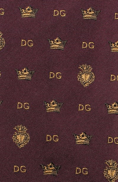 Шелковый галстук DOLCE & GABBANA, арт. GT149E/G0JFV, фото 3