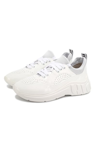 Кожаные кроссовки MIU MIU, арт. 5E329C/JHR, фото 1