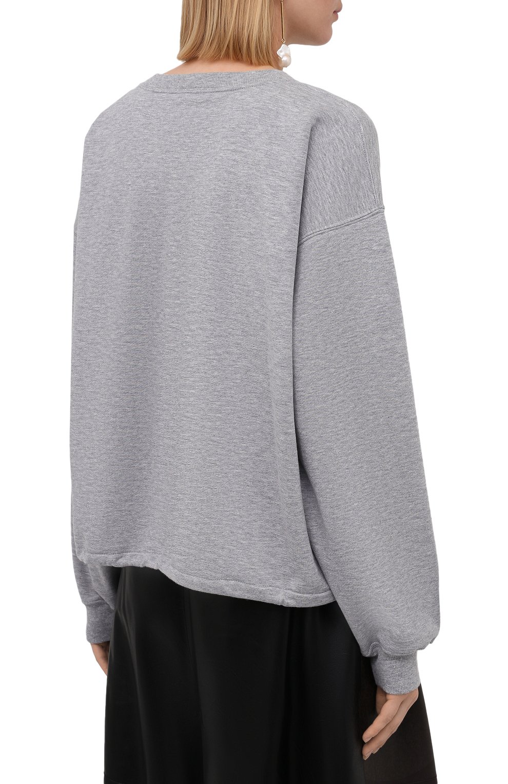 Свитшот из хлопка и кашемира CELINE, арт. 2Y382450I, фото 4