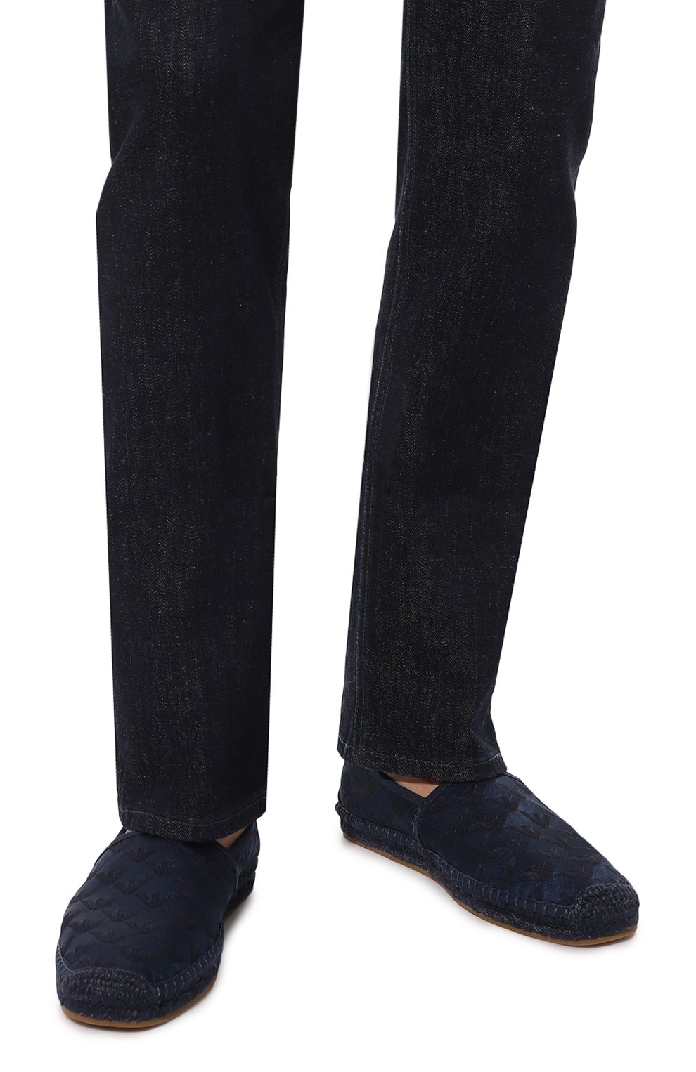 Текстильные эспадрильи EMPORIO ARMANI, арт. X4S021/XM224/0UTLET AW22-23, фото 3
