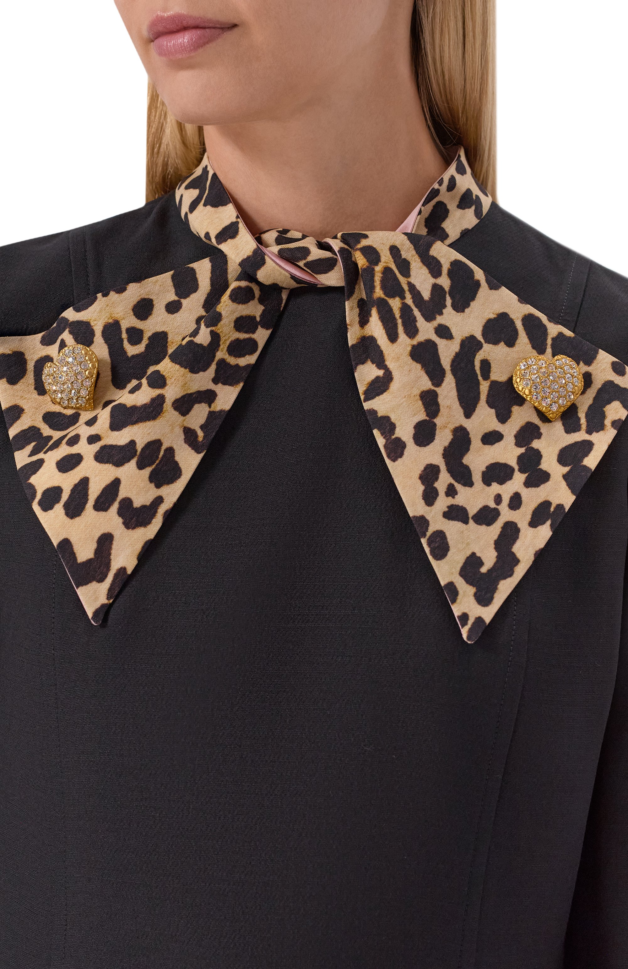 Платье из шерсти и шелка VALENTINO черного цвета по цене 642500 руб., арт. 7B3VADV51CF, фото 5 Платье из шерсти и шелка VALENTINO, арт. 7B3VADV51CF, фото 5