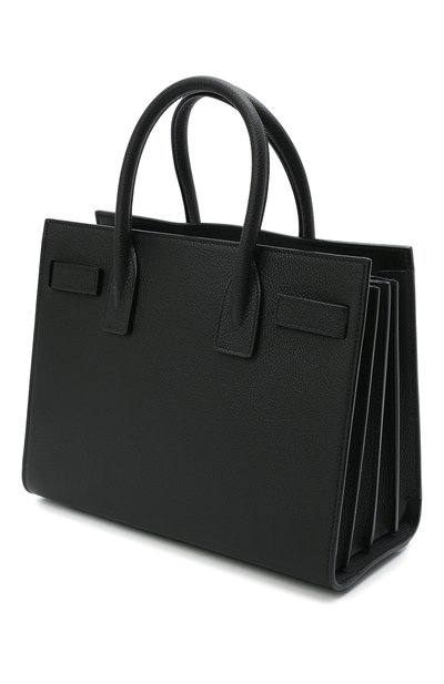 Сумка sac de jour baby SAINT LAURENT черного цвета по цене 299500 руб., арт. 421863/B681N, фото 3 Сумка sac de jour baby SAINT LAURENT, арт. 421863/B681N, фото 3