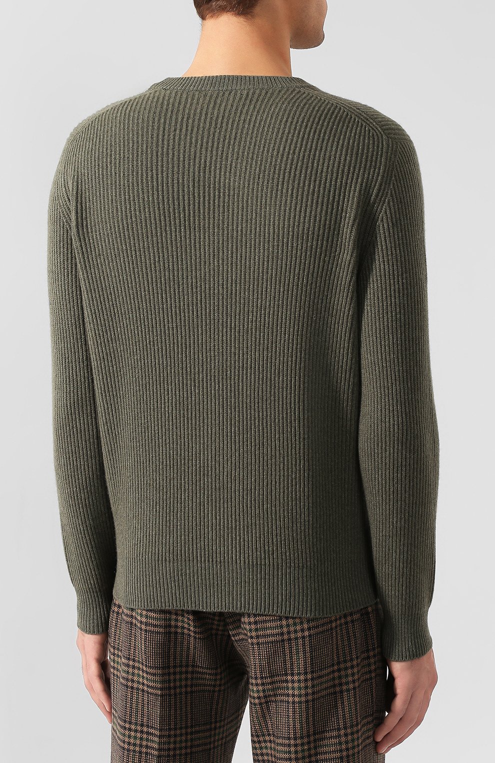 Свитер из смеси шерсти и кашемира BRUNELLO CUCINELLI, арт. M3679500, фото 4