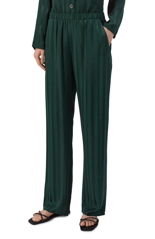 Брюки из вискозы Hanro 074759 Зелёный  074759 Фото 3