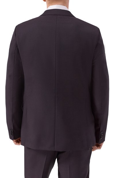 Шерстяной костюм BOSS темно-фиолетового цвета по цене 89950 руб., арт. 50551730, фото 3 Шерстяной костюм BOSS, арт. 50551730, фото 3