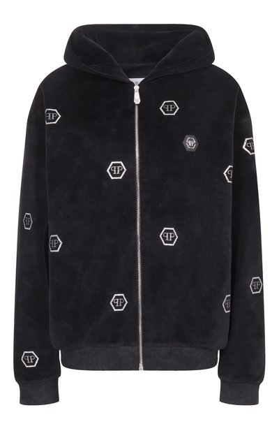 Женский хлопковая толстовка PHILIPP PLEIN, арт. SAFC WJB1932 PTE003N