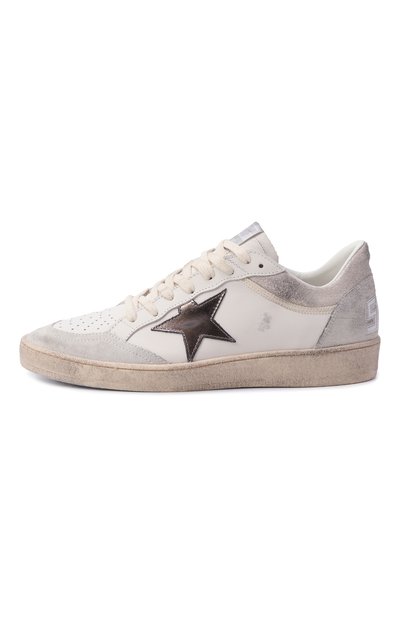 Кожаные кеды ball star GOLDEN GOOSE DELUXE BRAND, арт. GWF00832.F007591, фото 4