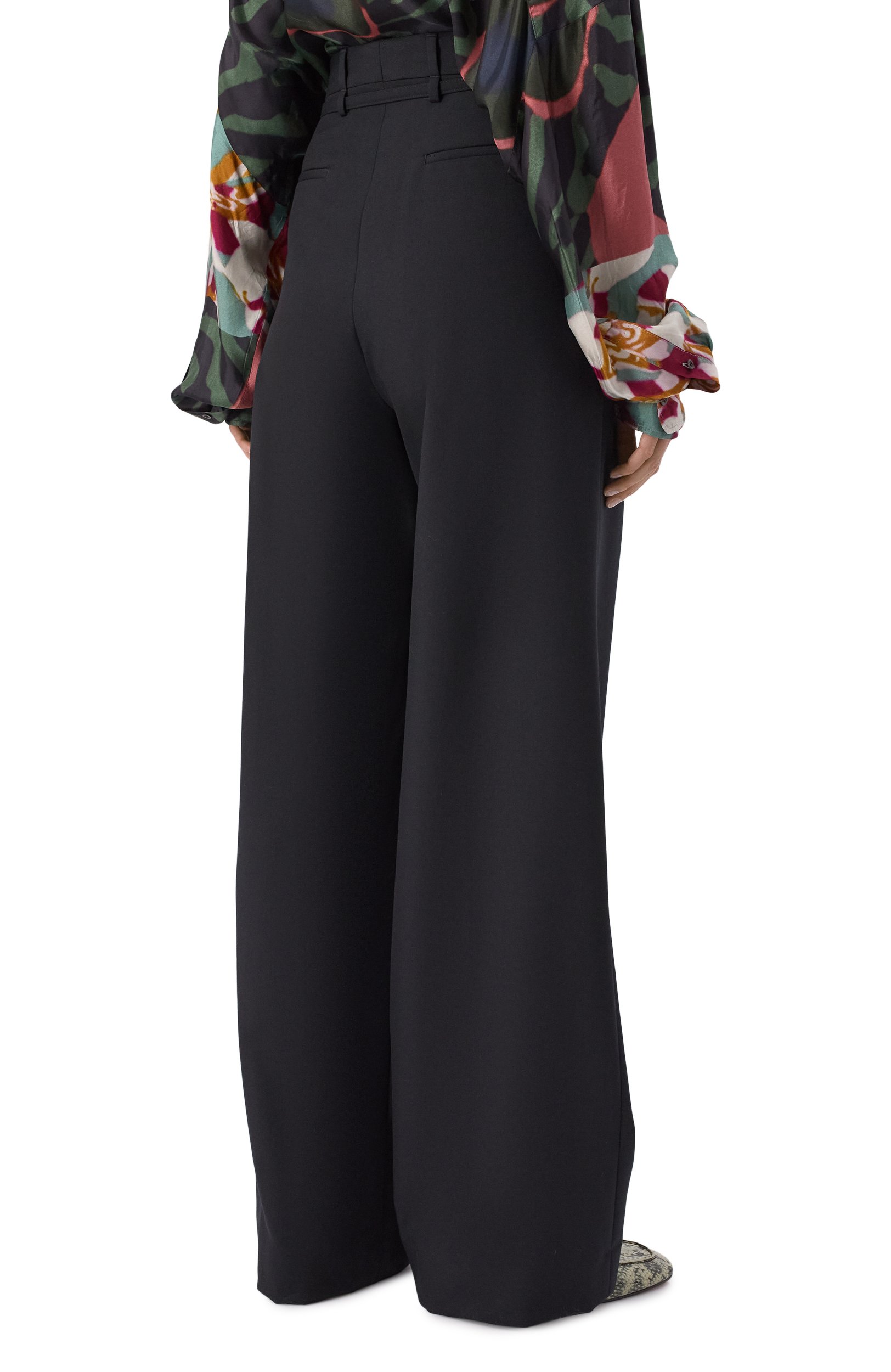 Шерстяные брюки DRIES VAN NOTEN, арт. 262-130906/4265, фото 4