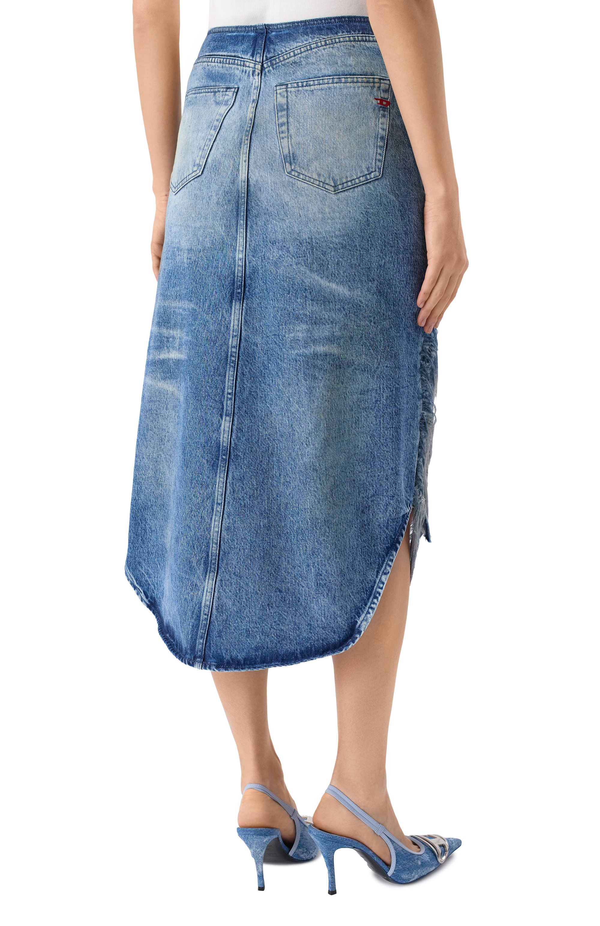 Джинсовая юбка DIESEL, арт. A18146/0CMBM, фото 4