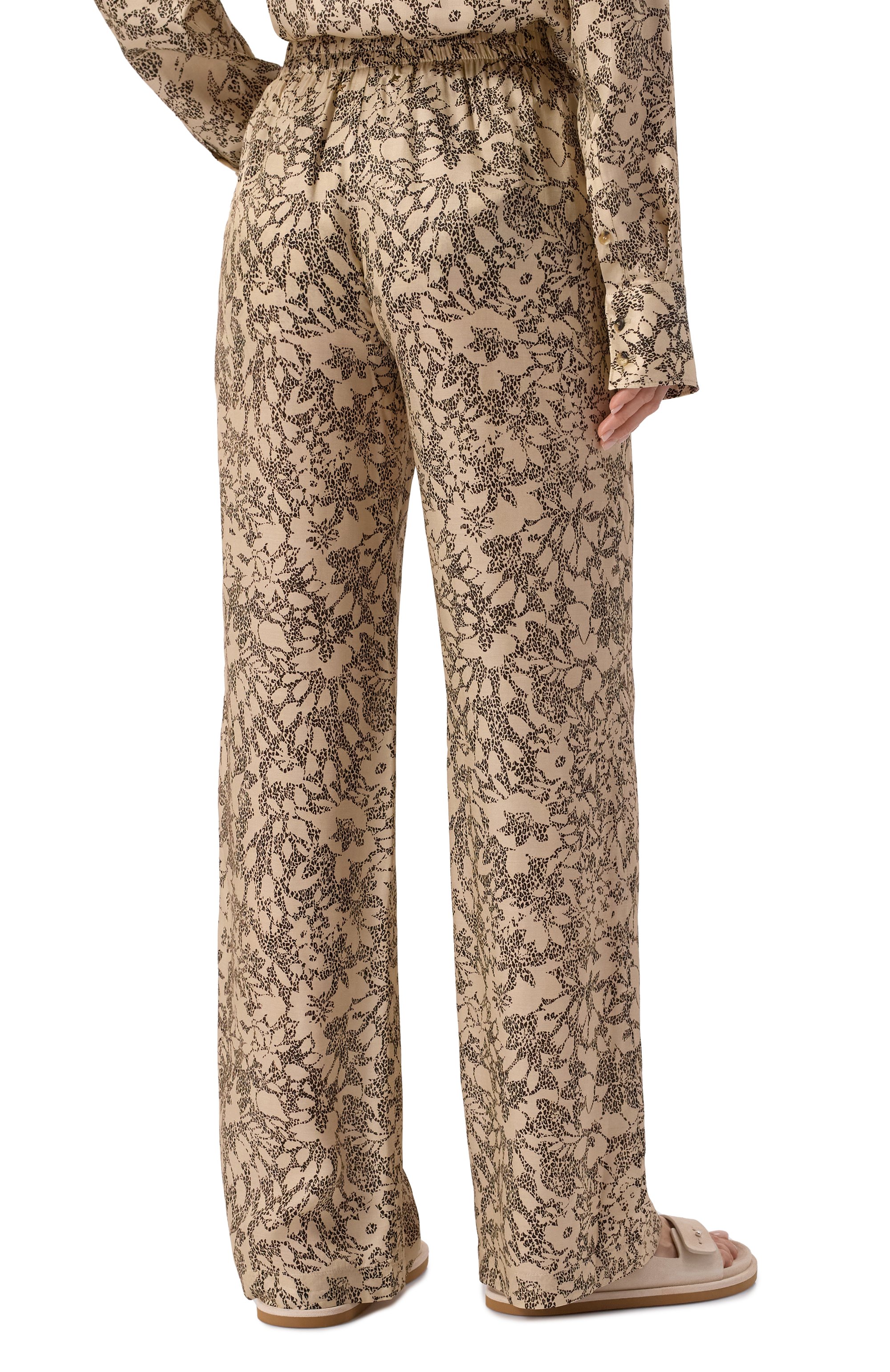 Брюки из вискозы и шелка GOLDEN GOOSE DELUXE BRAND, арт. GWP00821.P001913, фото 4