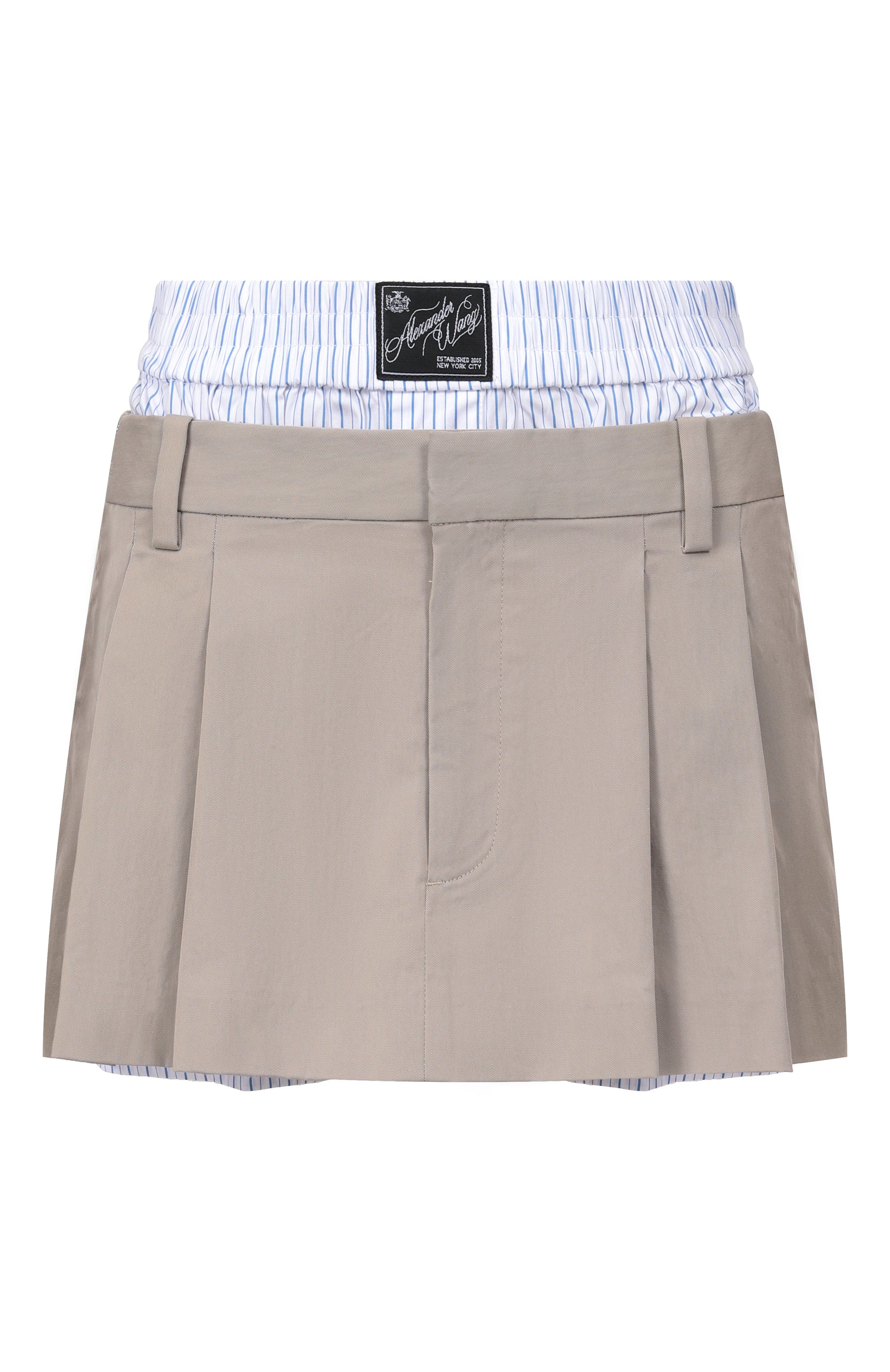 Хлопковые шорты-юбка ALEXANDER WANG, арт. 1WC3265414, фото 1