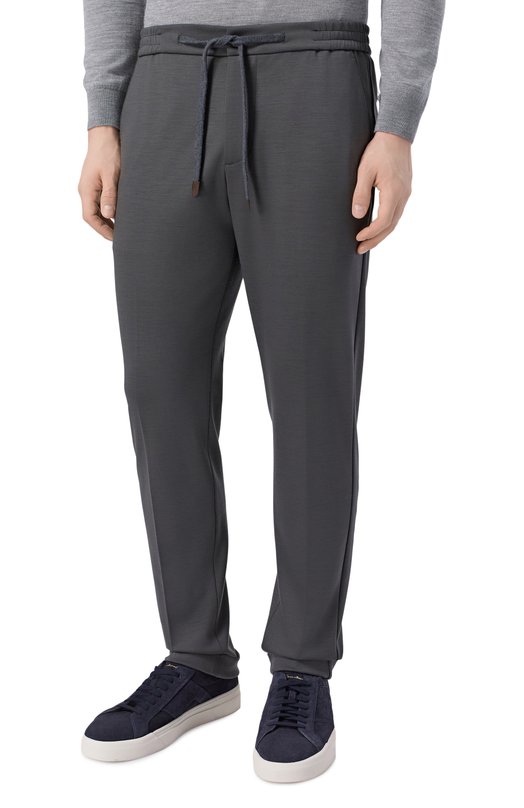 Шерстяные брюки Marco Pescarolo CARACCI0L0/53Y19_001 Зелёный  CARACCI0L0/53Y19_001 Фото 3