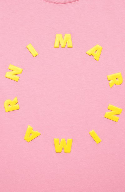 Хлопковая футболка MARNI, арт. M01069/M00L9, фото 3