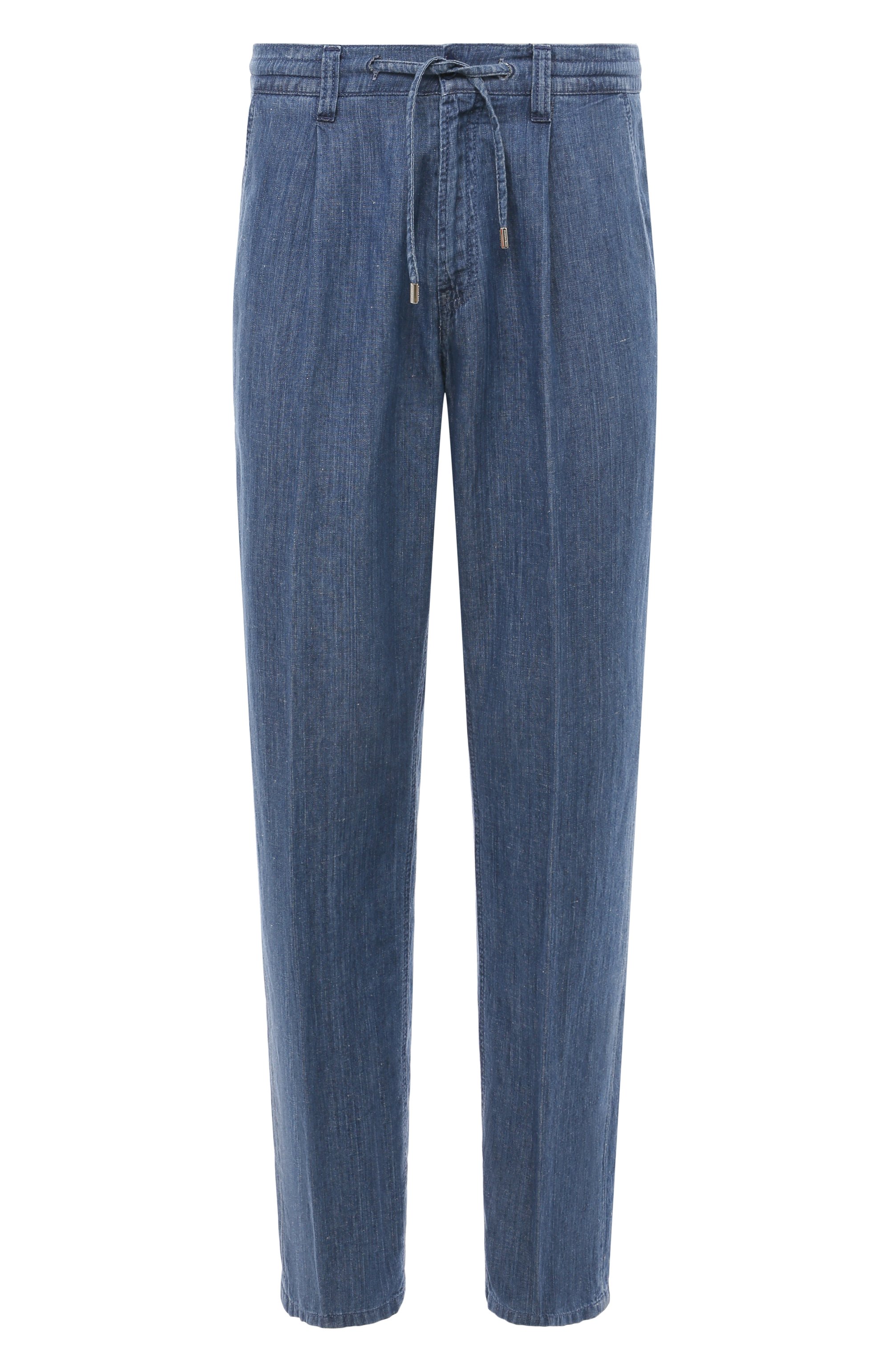 Брюки из хлопка и льна STEFANO RICCI, арт. MFT41B3110/T205BL, фото 1