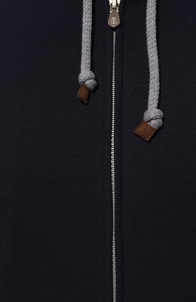 Хлопковая толстовка BRUNELLO CUCINELLI, арт. M0T359069G, фото 5