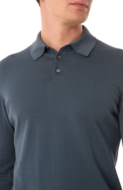 Хлопковое поло FEDELI, арт. 8UED5911, фото 5