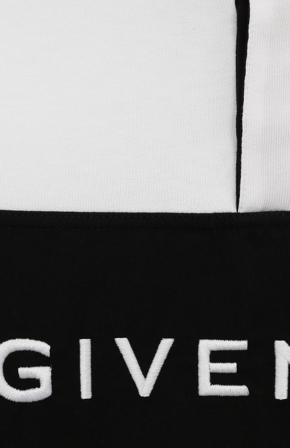 Хлопковое поло GIVENCHY черно-белого цвета по цене 16600 руб., арт. H30130/4A-5A, фото 3 Хлопковое поло GIVENCHY, арт. H30130/4A-5A, фото 3