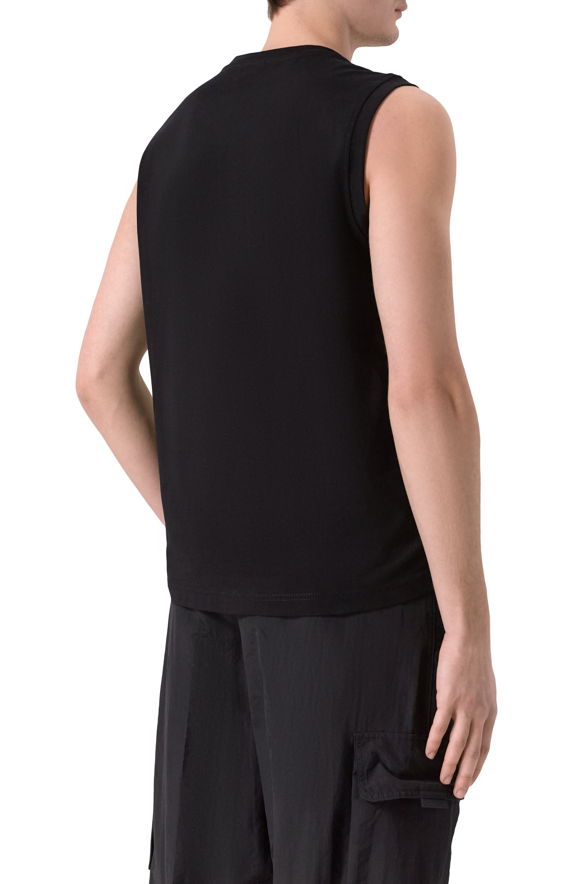 Хлопковая майка DIESEL, арт. A10508/0GRAI, фото 4