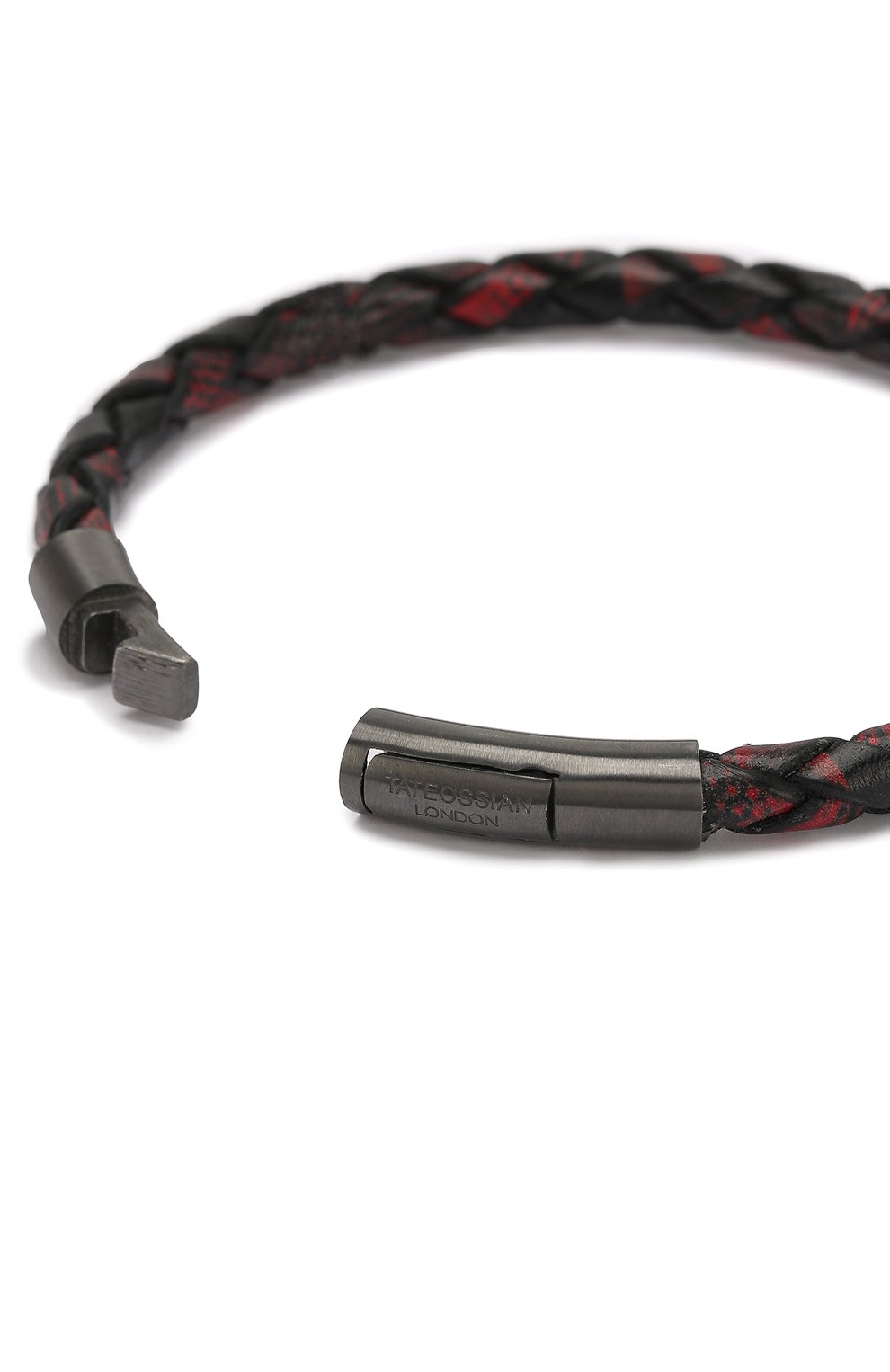 Кожаный браслет с серебряной отделкой TATEOSSIAN черного цвета по цене 38000 руб., арт. BL7254, фото 3 Кожаный браслет с серебряной отделкой TATEOSSIAN, арт. BL7254, фото 3