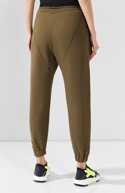 Джоггеры reebok x victoria beckham REEBOK хаки цвета по цене 25400 руб., арт. FM3603, фото 4 Джоггеры reebok x victoria beckham REEBOK, арт. FM3603, фото 4