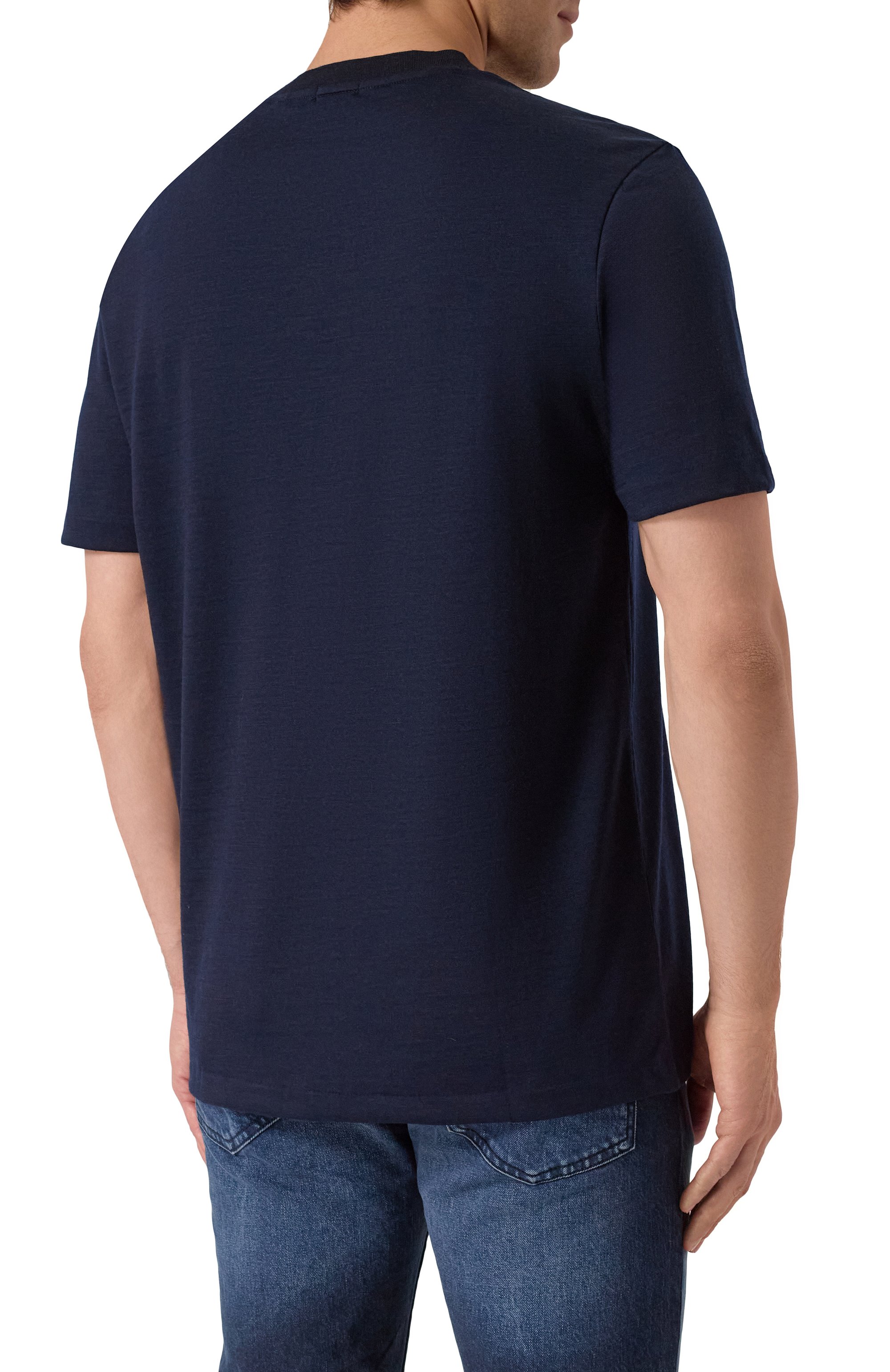 Шерстяная футболка BOSS, арт. 50549321, фото 4