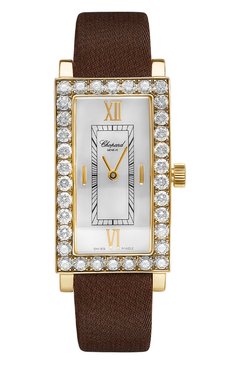 Женские часы yellow gold CHOPARD бесцветного цвета, арт. 136973-0001 | Фото 1 (Механизм: Кварц; Цвет циферблата: Перламутровый; Региональные ограничения белый список (Axapta Mercury): Не проставлено; Нос: Не проставлено; Материал корпуса: Жёлтое золото)