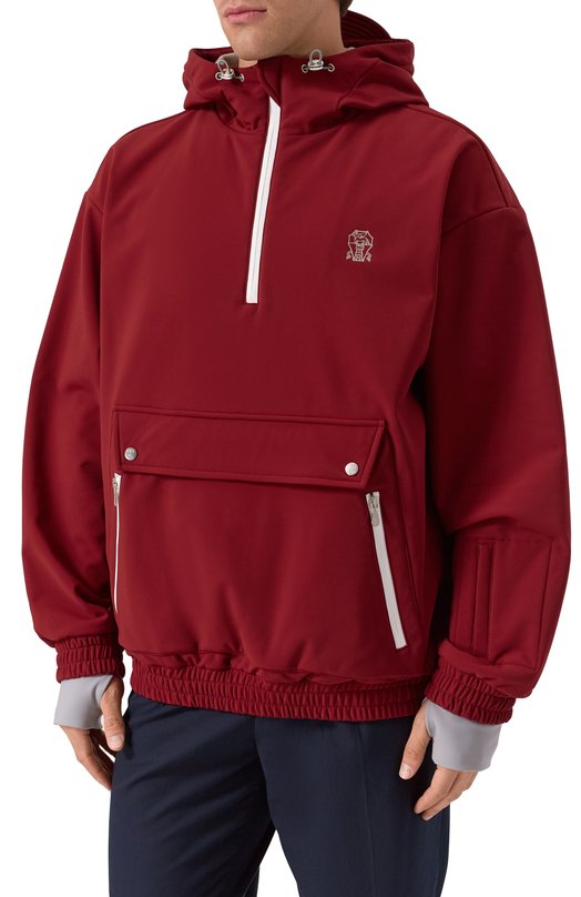 Анорак Brunello Cucinelli MM134KG13 Красный  MM134KG13 Фото 3