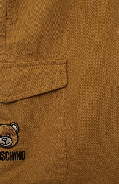 Шорты-карго из хлопка и вискозы MOSCHINO, арт. HUQ01L/LUA02/4-8, фото 3