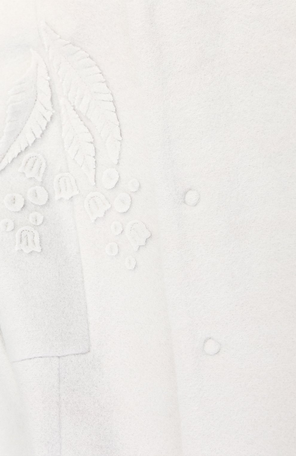 Пальто с круглым вырезом и аппликациями MONNALISA, арт. 190105R5, фото 3