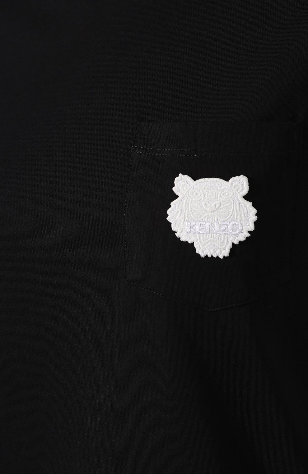 Хлопковая футболка KENZO черного цвета по цене 8350 руб., арт. F962TS811977, фото 5 Хлопковая футболка KENZO, арт. F962TS811977, фото 5