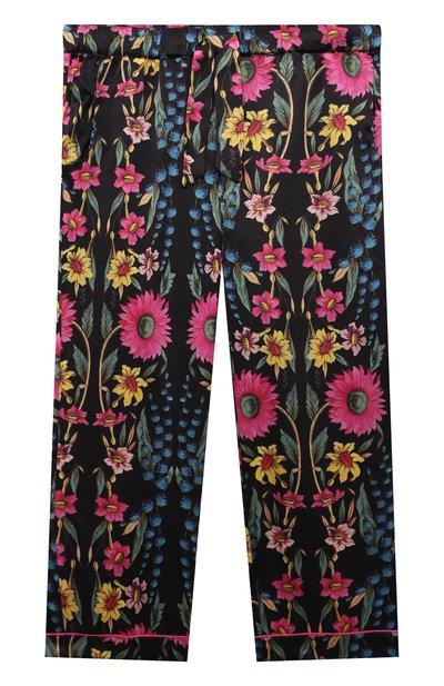 Шелковая пижама LITTLE YOLKE, арт. AW21-12S-WIF-BL, фото 5