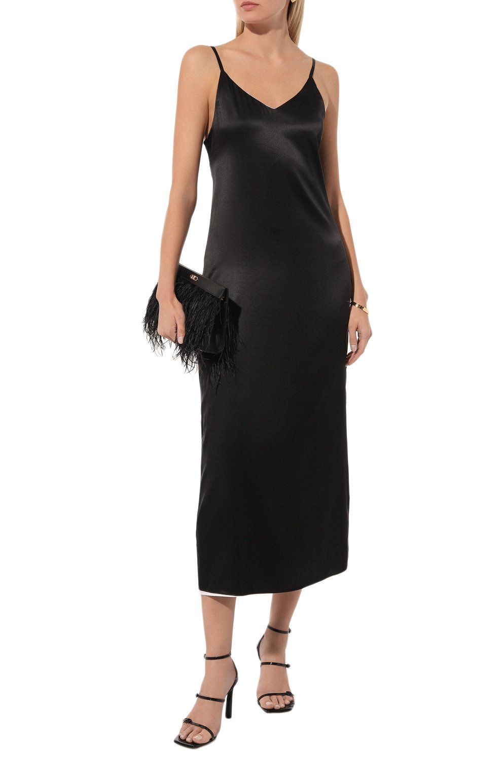 Двустороннее атласное платье LA NEIGE, арт. #DR-2-SS-041, фото 2