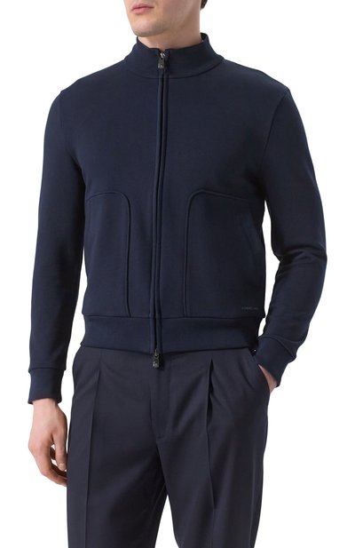 Хлопковая толстовка CORNELIANI, арт. 25G560-2525054, фото 3