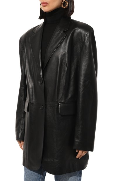 Кожаный жакет ZEYNEP ARCAY, арт. PF24JK19, фото 3