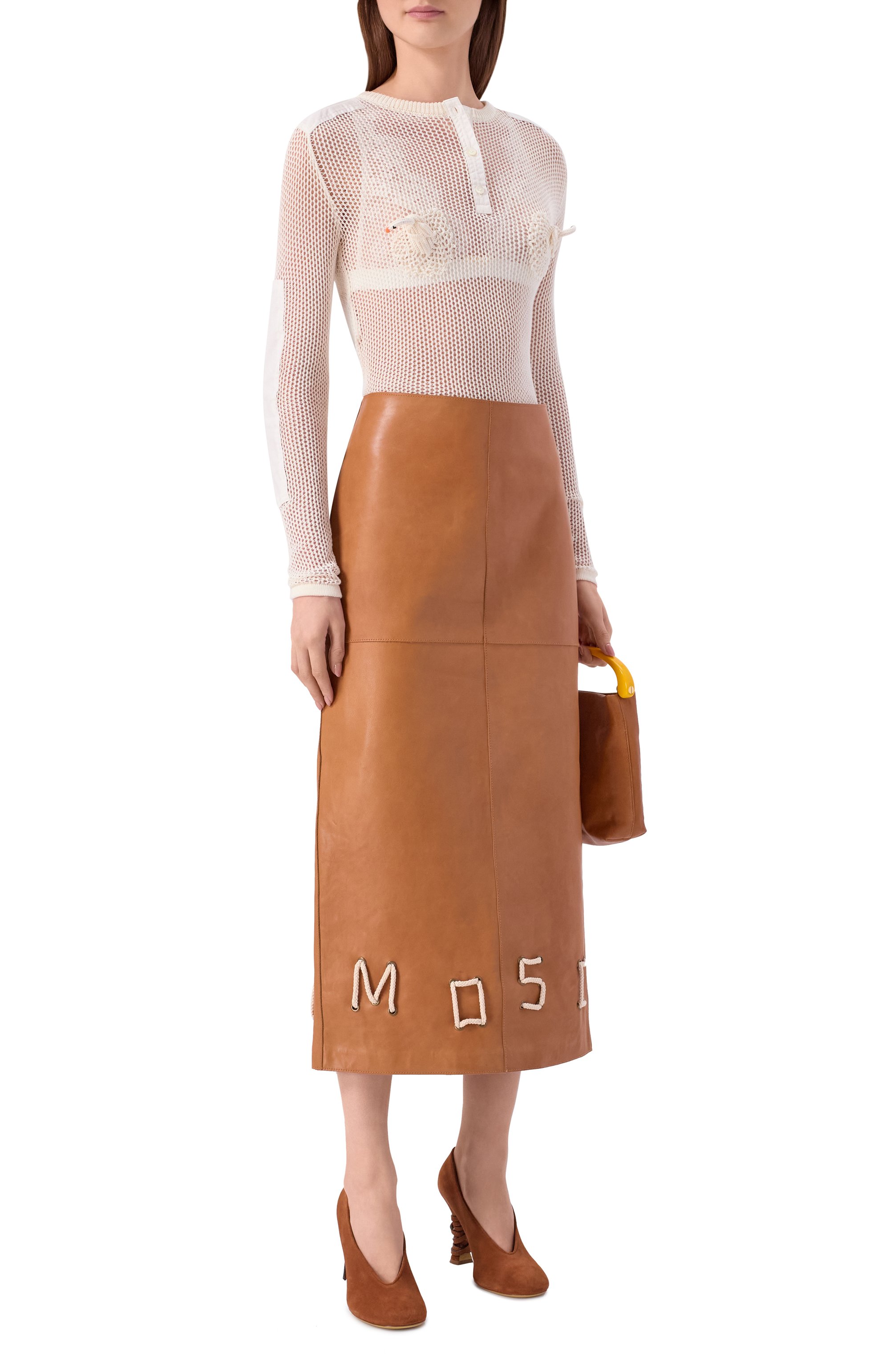 Хлопковый топ MOSCHINO, арт. A0904/0481, фото 2