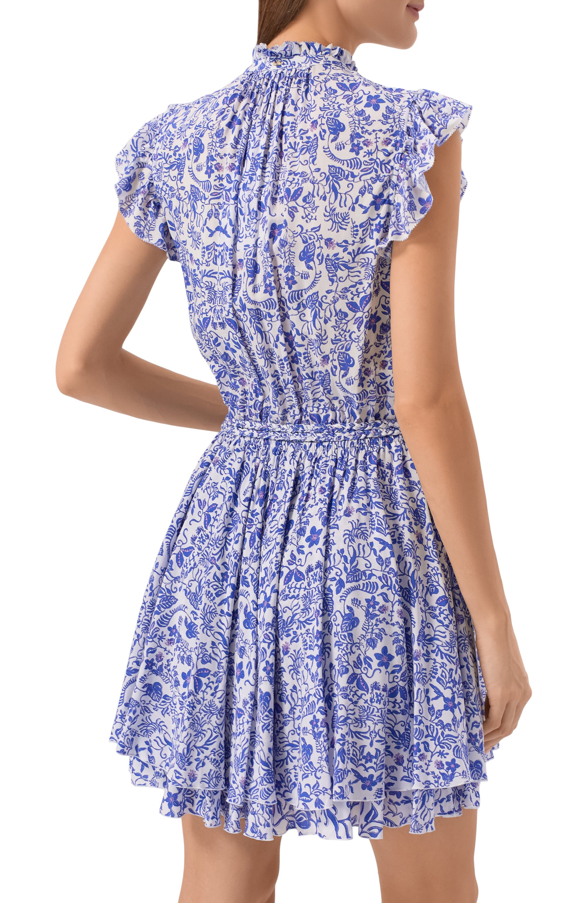 Платье из вискозы POUPETTE ST BARTH, арт. WL5R26NVPTWU, фото 3