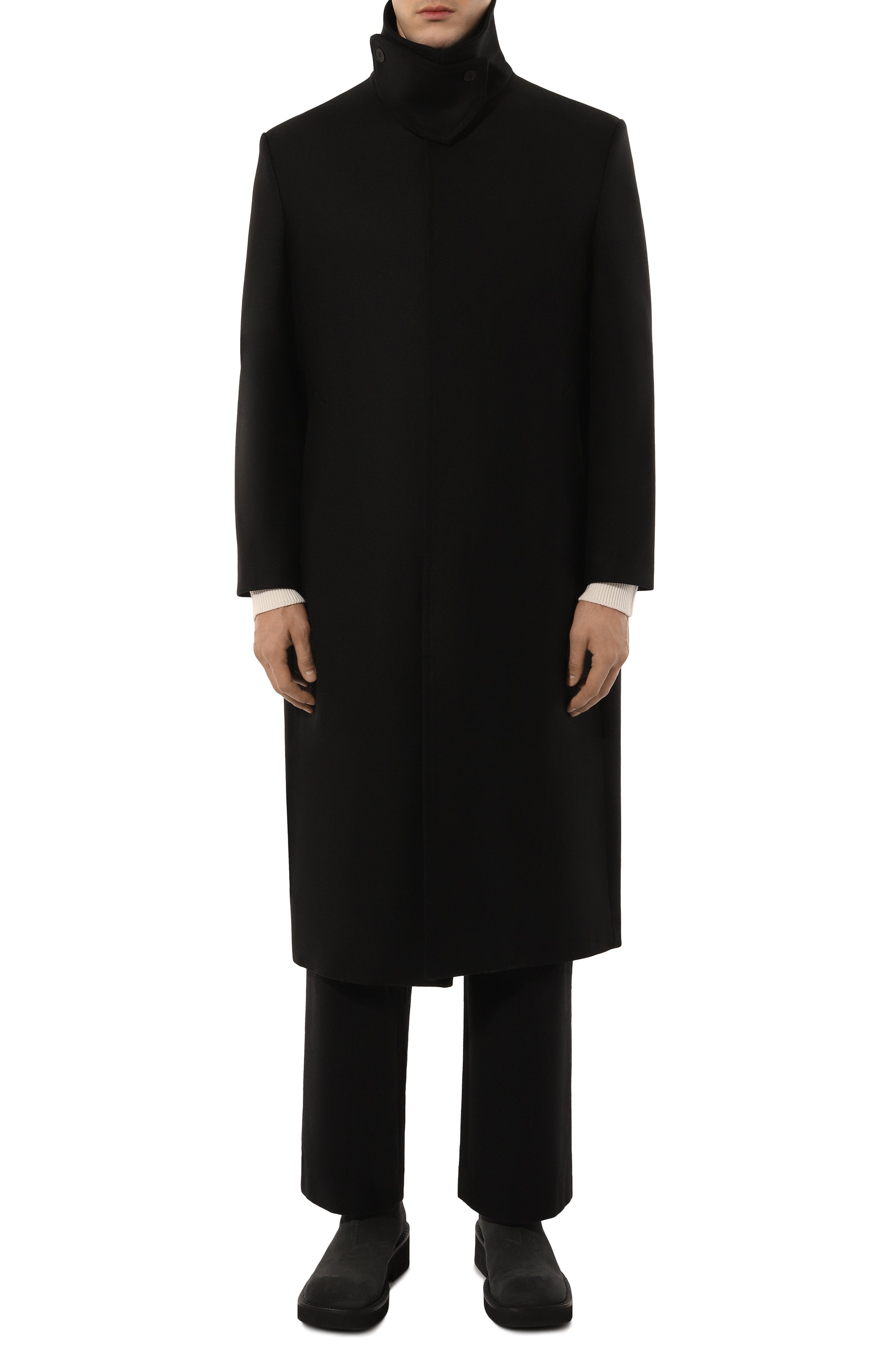 Шерстяное пальто attachment x vein ATTACHMENT, арт. VC42-325, фото 7